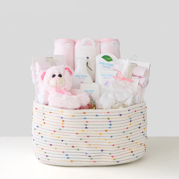 Baby Basket Pink