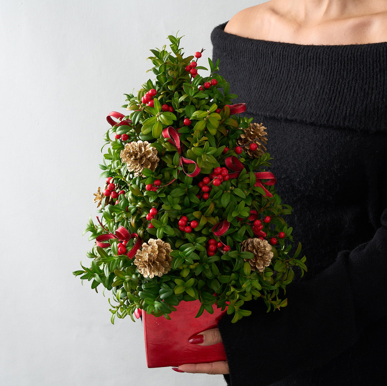 Sapin de Noël en buis