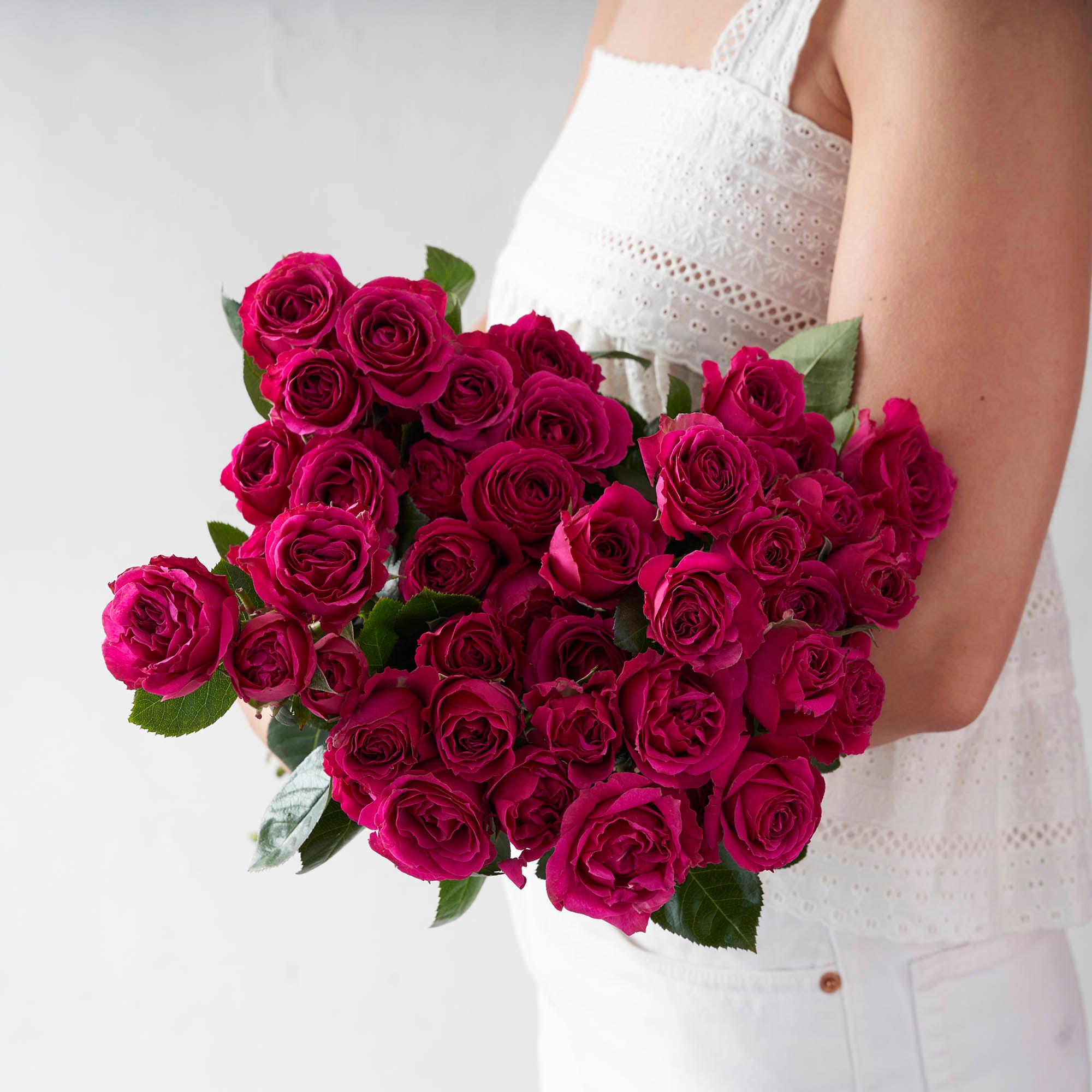 Fuchsia Spray Roses