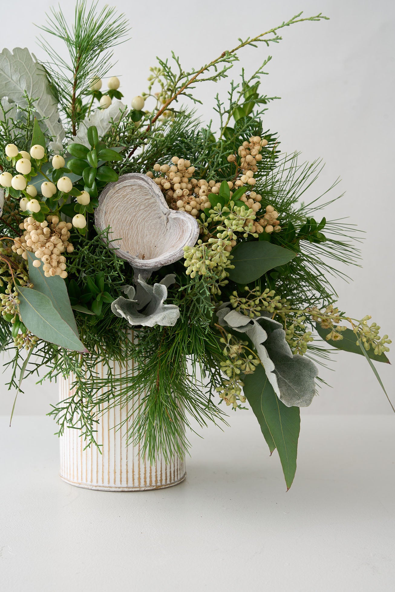 Decorative Holiday Greens in Deco