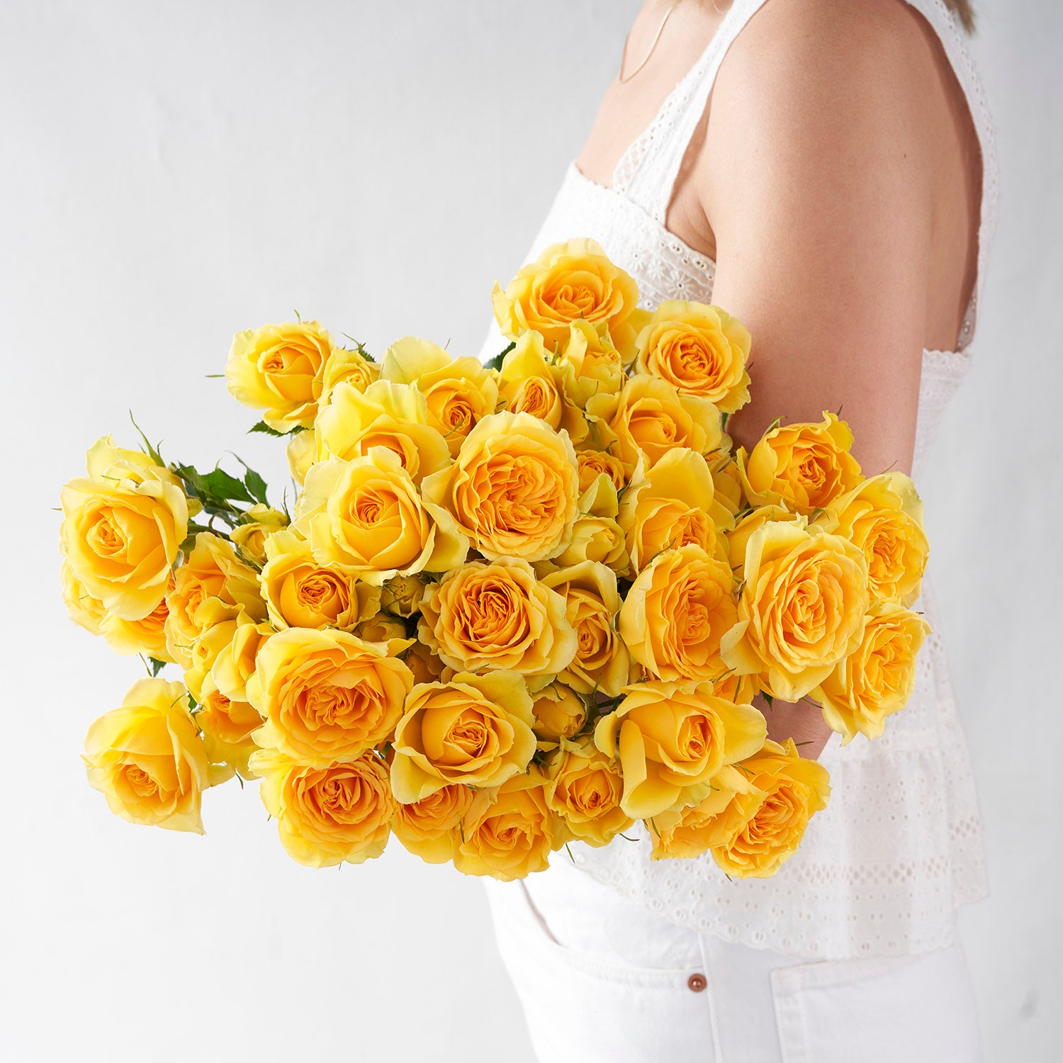 Yellow Spray Roses