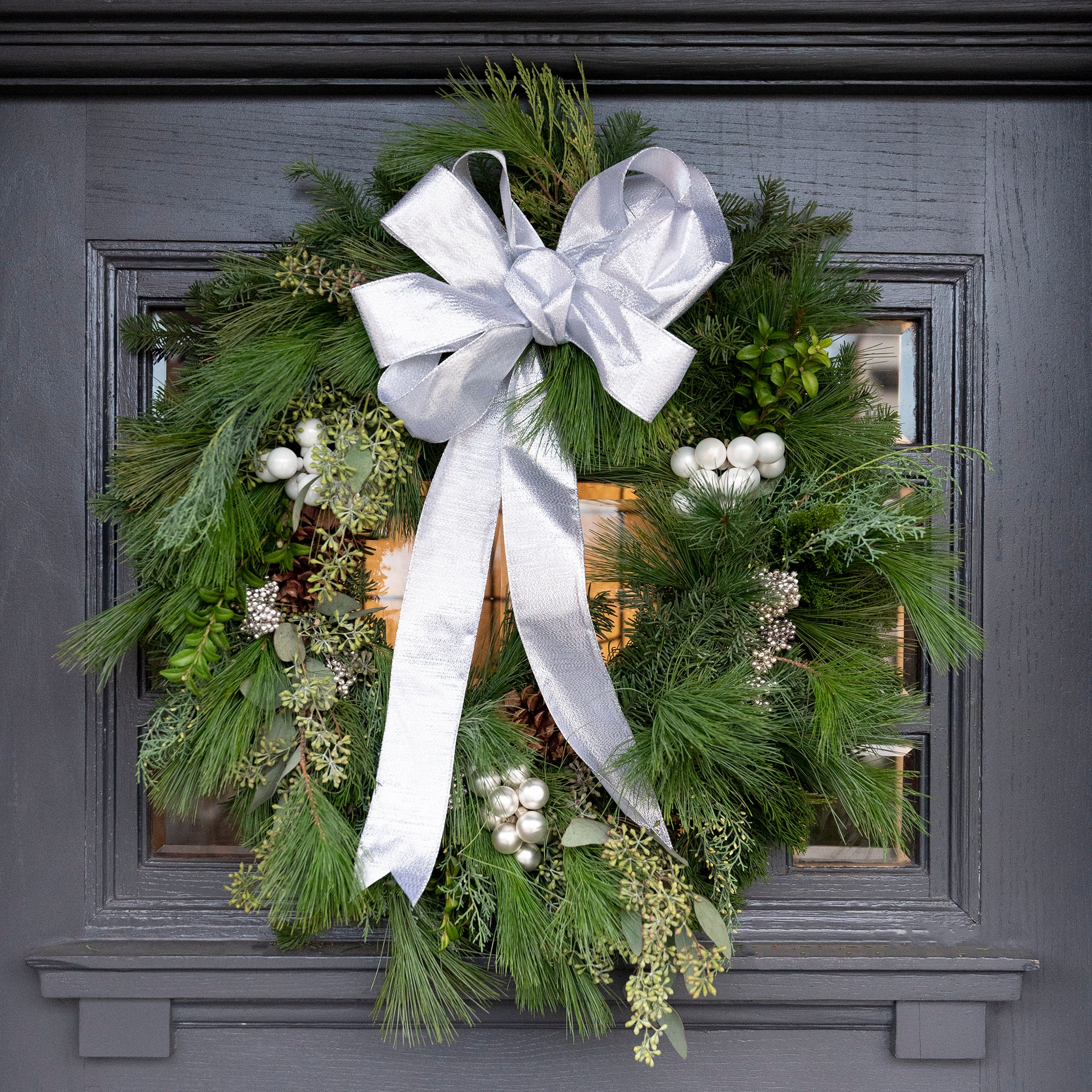 Tinsel Holiday Wreath