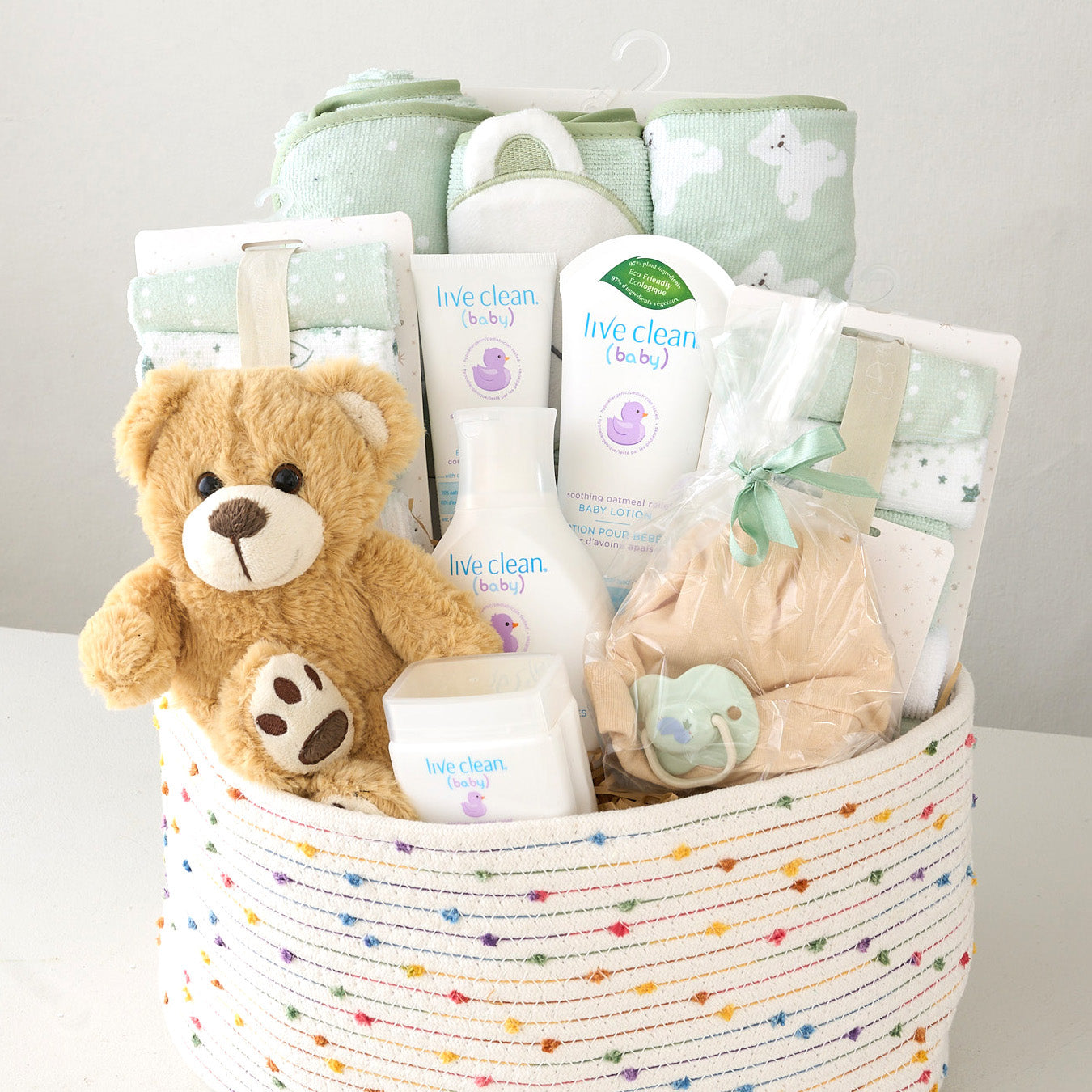 Baby Basket Green