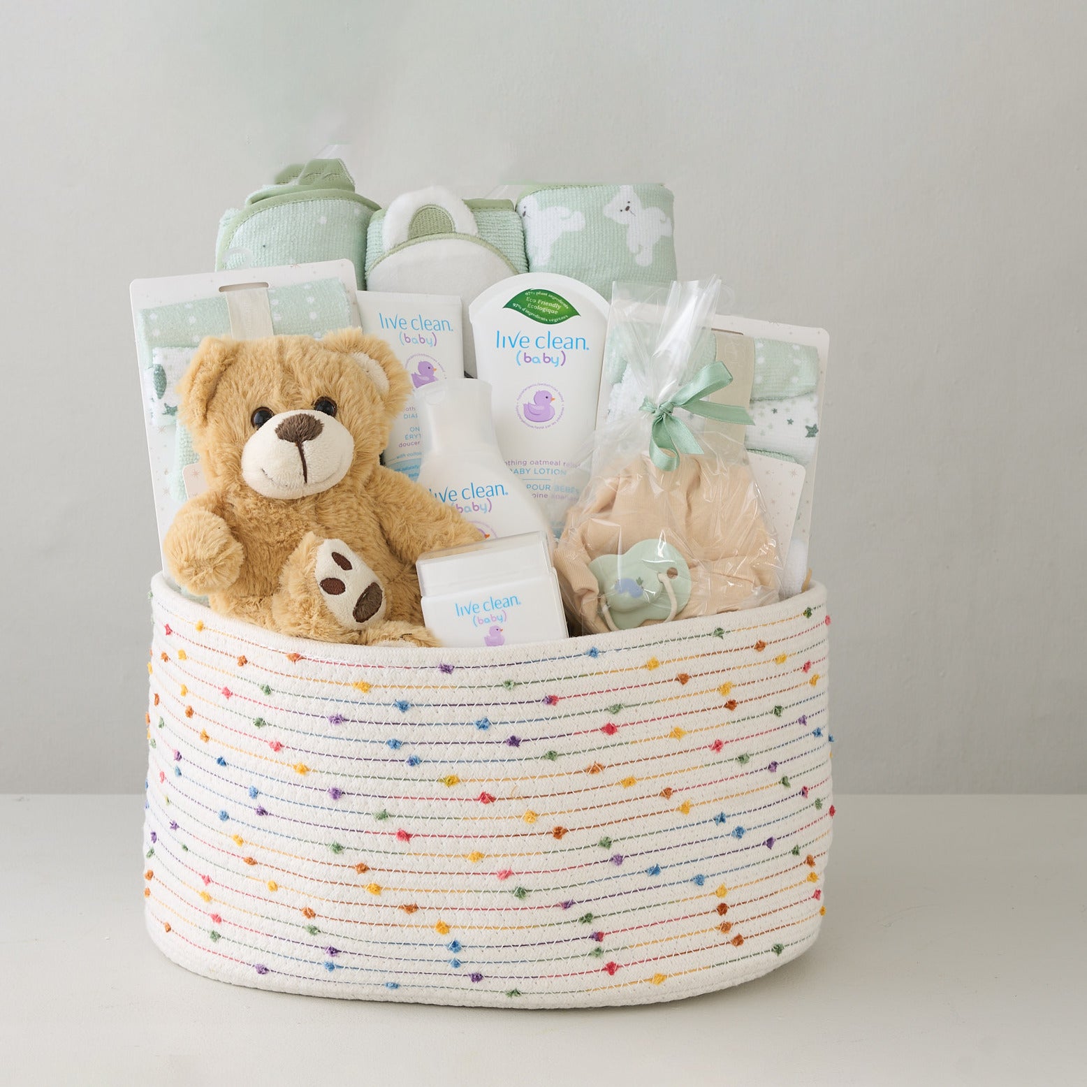 Baby Basket Green